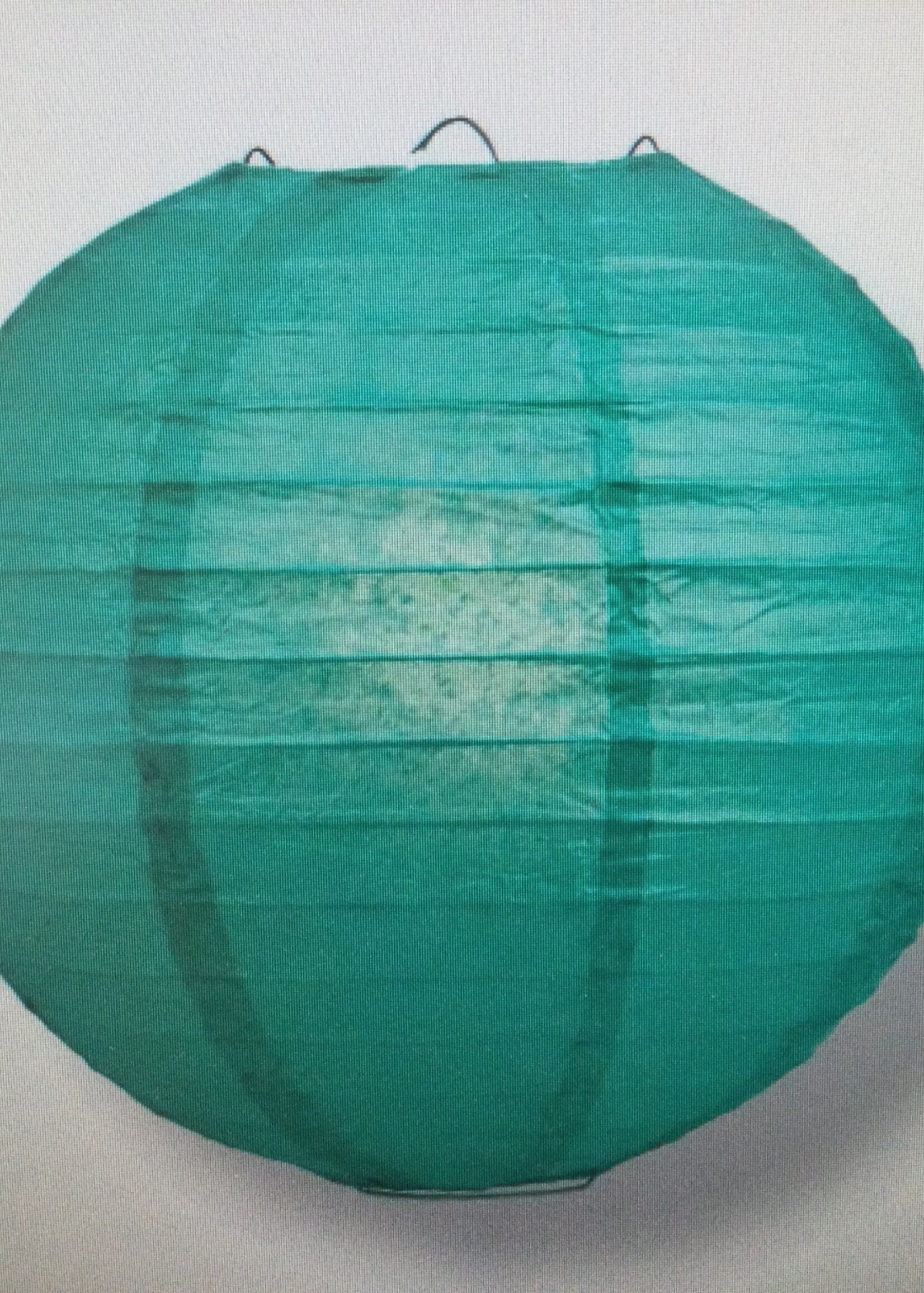 10" Teal Lantern