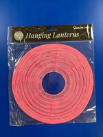 10" Fuchsia Lantern