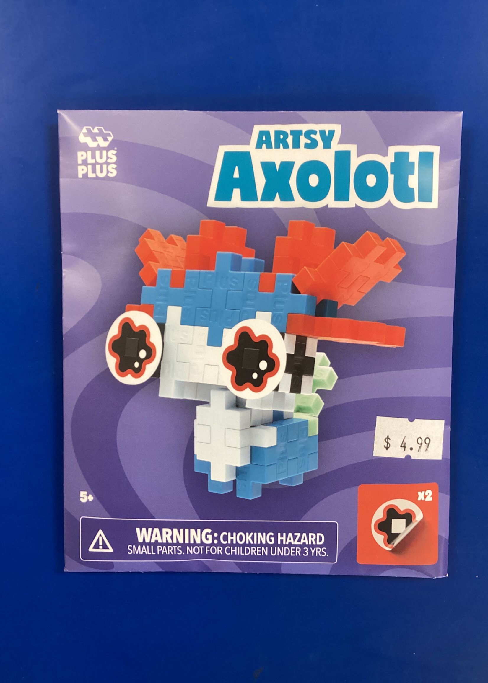 Plus Plus Artsy Axolotl Playful Pets Packet