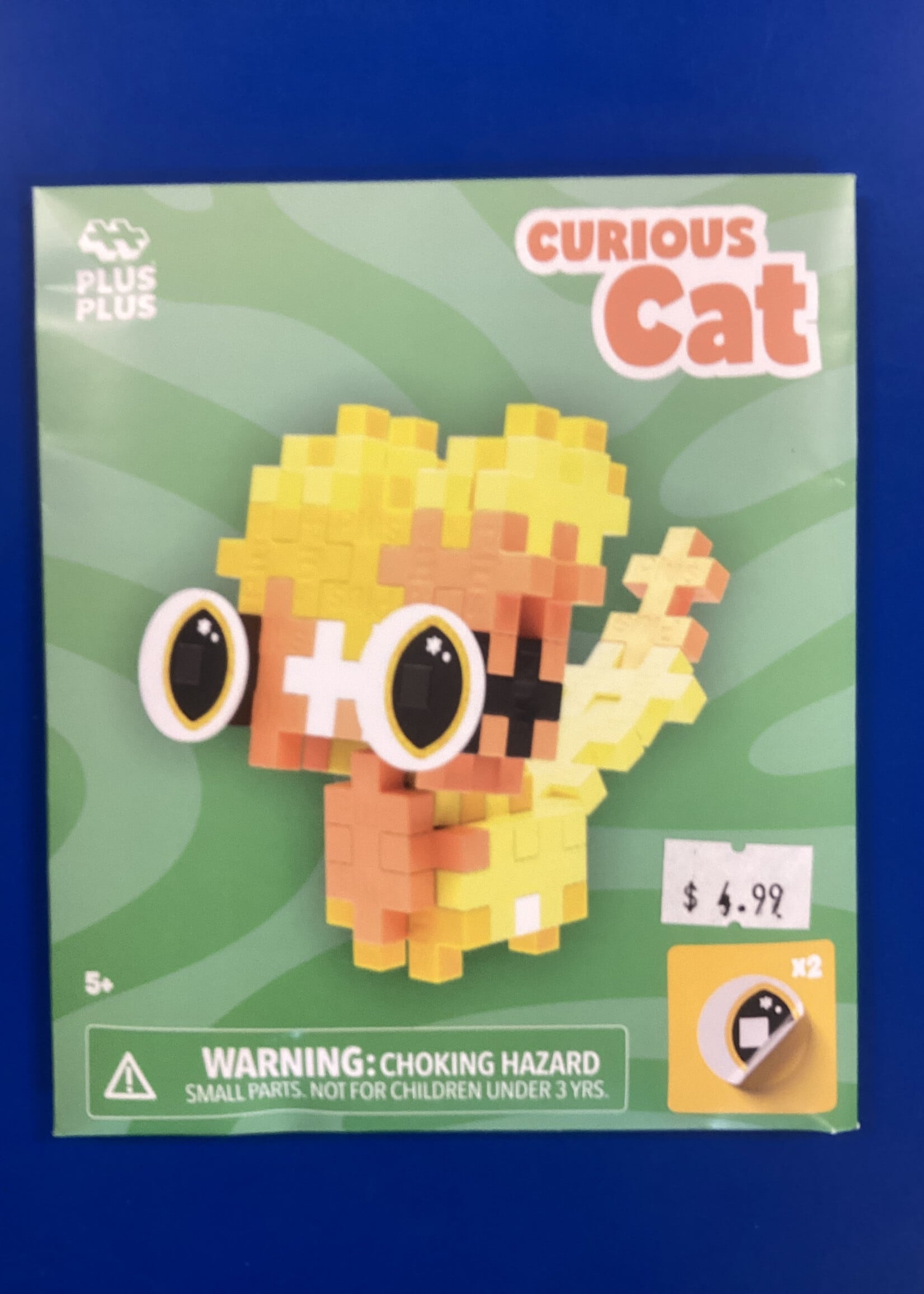 Plus Plus Curious Cat Playful Pet Packet