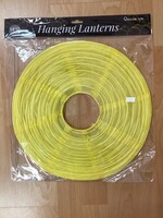 14" Yellow Hanging Lantern 14" Yellow Hanging Lantern