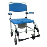 Drive/Devilbiss Bariatric Aluminum Rehab Shower Commode Chair