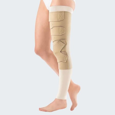 Medi USA Circaid Juxtafit Essentials Upper Leg Left Compression Beige