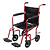Drive/Devilbiss Deluxe Fly-Weight Aluminum Transport Chair