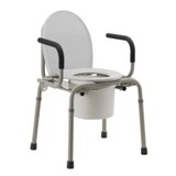 Nova Ortho-Med, INC. DROP ARM COMMODE GRAY