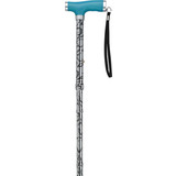 Drive/Devilbiss Folding Cane with Glow Gel Grip Handle