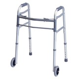 Lumex Front Wheeled Silver Walker