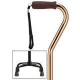 Harvy Canes Quad Cane Low Profile