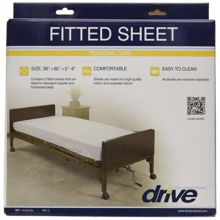 Drive/Devilbiss Hospital Bed Fitted Sheets 2 Pack