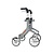 Trust Care Let's Fly Rollator