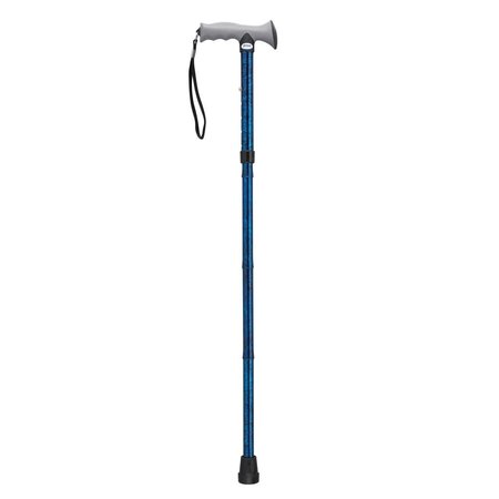 Drive/Devilbiss Lightweight Folding Cane with Gel Handle