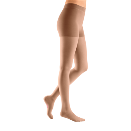 Medi USA Mediven Plus Pantyhose 20-30 mmHg Closed Toe Beige