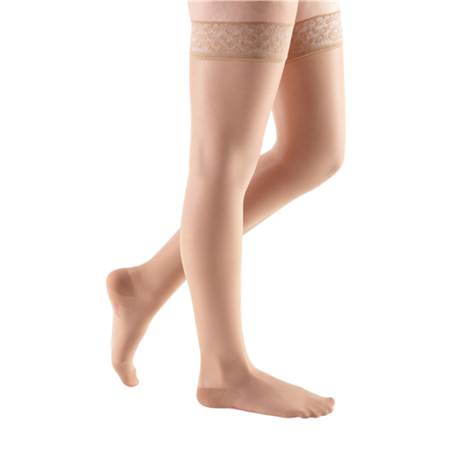 Medi USA Mediven Sheer & Soft Thigh 15-20 mmHg Closed Toe w/ Top Band
