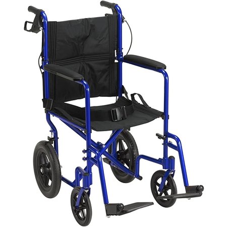 Drive/Devilbiss Lightweight Expedition Aluminum Transport Chair