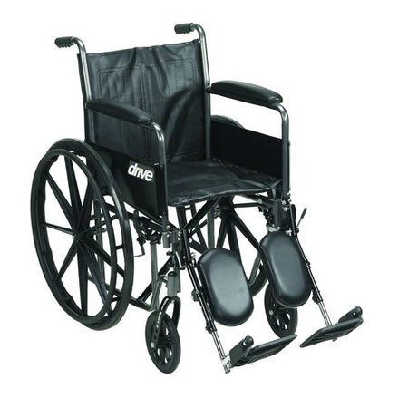 Drive/Devilbiss Silver Sport II 16" Wheelchair