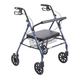 Drive/Devilbiss Bariatric Rollator with Large Padded Seat