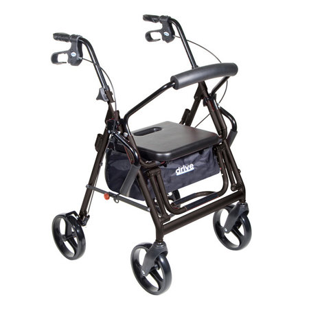 Drive/Devilbiss Duet Rollator/Transport Chair