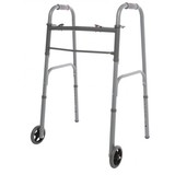 Lumex Adult Folding Walker With Dual Release