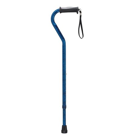 Drive/Devilbiss Adjustable Offset Cane with Gel Grip