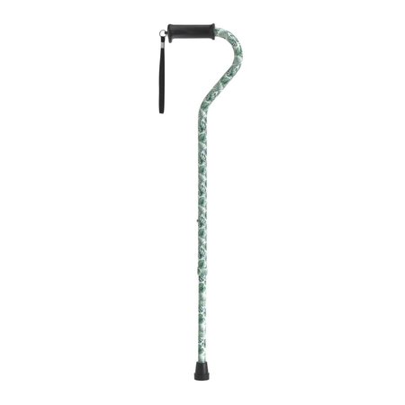 Drive/Devilbiss Adjustable Offset Cane with Gel Grip