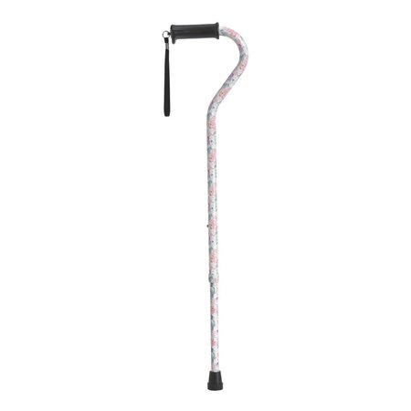 Drive/Devilbiss Adjustable Offset Cane with Gel Grip
