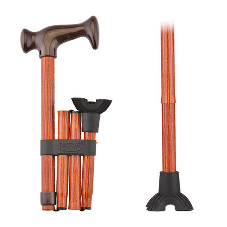Nova Ortho-Med, INC. Folding Cane with Mini Quad Tip