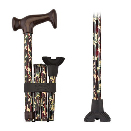 Nova Ortho-Med, INC. Folding Cane with Mini Quad Tip