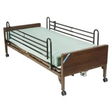Drive/Devilbiss Delta™  Ultra-Light 1000, Full-Electric Bed Full Rails 80" Innerspring Mattress