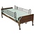 Drive/Devilbiss Delta™ Ultra-Light 1000, Full-Electric Bed Full Rails 80" Therapeutic Mattress