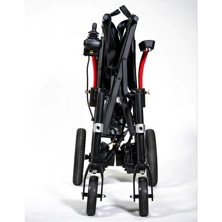 Feather Feather Power Wheelchair IncluFeather Podes Seat & Back Overlay, Swingaway Legrests, Anti Tippers, Seatbelt, Battery & Charger