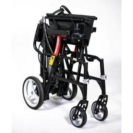 Feather Feather Power Wheelchair IncluFeather Podes Seat & Back Overlay, Swingaway Legrests, Anti Tippers, Seatbelt, Battery & Charger
