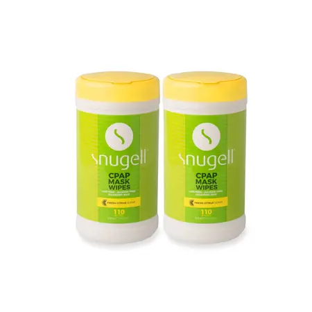 Snugell Citrus Scented CPAP Mask Wipes (110 ct.)
