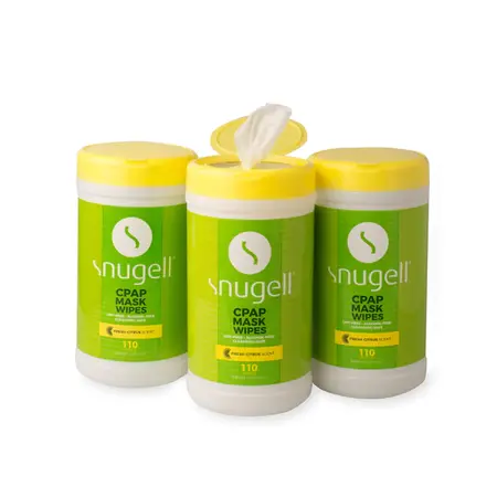 Snugell Citrus Scented CPAP Mask Wipes (110 ct.)