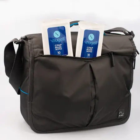 Snugell Unscented CPAP Mask Wipes (Travel Packs 12 x 10 ct.)