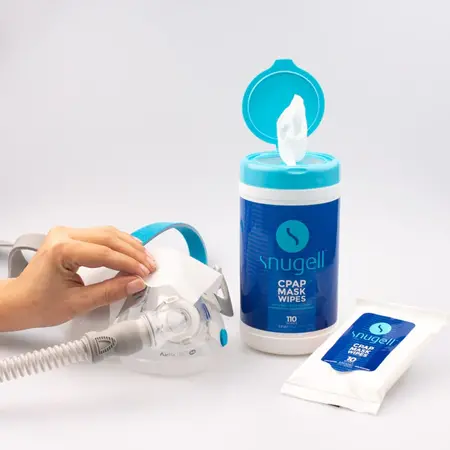Snugell Unscented CPAP Mask Wipes (Travel Packs 12 x 10 ct.)