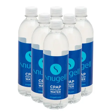 Snugell CPAP Distilled Water 20oz (6-pack)