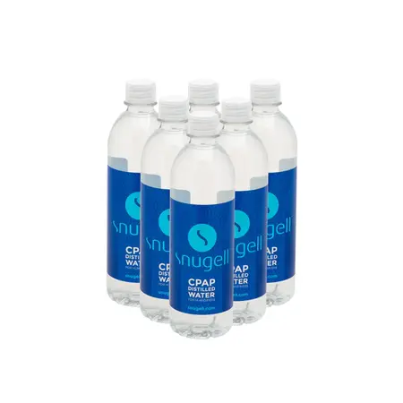 Snugell CPAP Distilled Water 20oz (6-pack)
