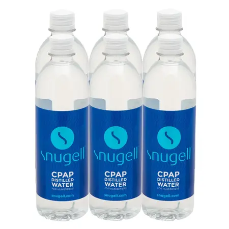 Snugell CPAP Distilled Water 20oz (6-pack)