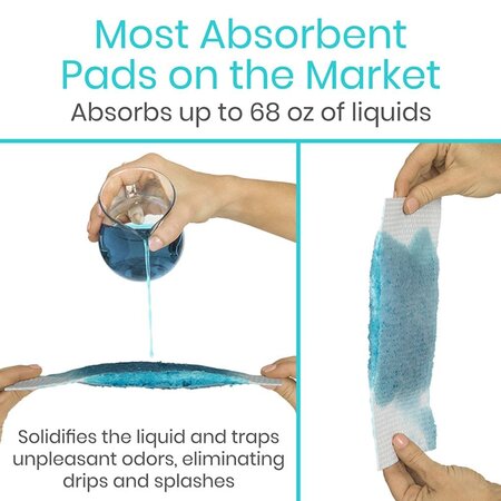 Vive Health Bed Pan Liners