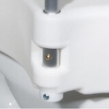 Drive/Devilbiss Raised Toilet Seat with Tool-free Removable Arms
