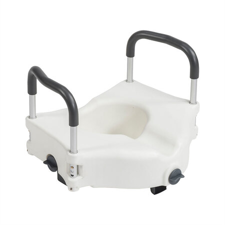 Drive/Devilbiss Secure Lock Raised Toilet Seat