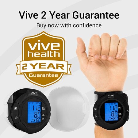 Vive Health Wrist Blood Pressure monitor : BT-V -Vive