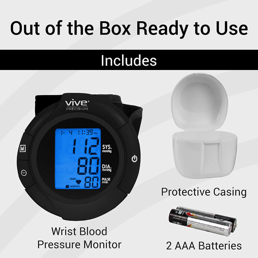 How to Use a Blood Pressure Monitor - Vive Health 