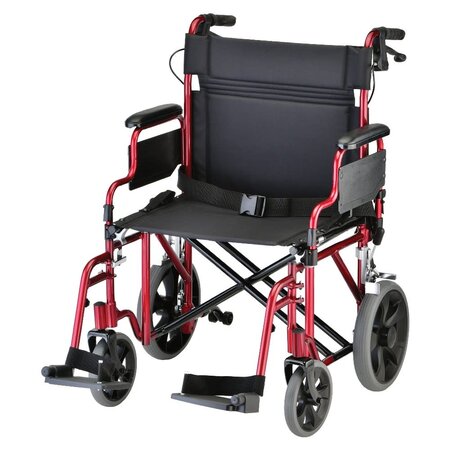 Nova Ortho-Med, INC. 22" Transport Chair W/ Handbrakes