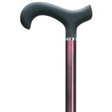 Harvy Canes Carbon Fiber Red Mesh Cane