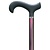 Harvy Canes Carbon Fiber Red Mesh Cane