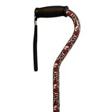 Harvy Canes Rose & Skull Cane