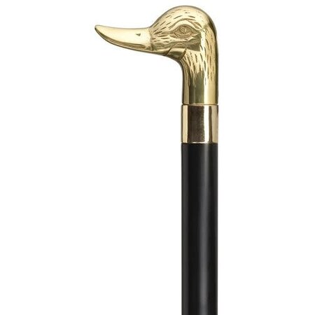 Harvy Canes Brass Duck Head Cane