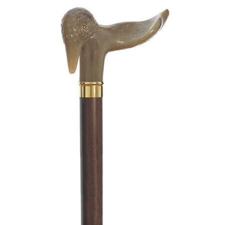 Harvy Canes Woody Duck Palm Grip Cane