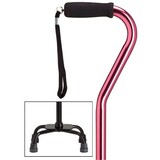 Harvy Canes Fashion Small Base Quad Cane